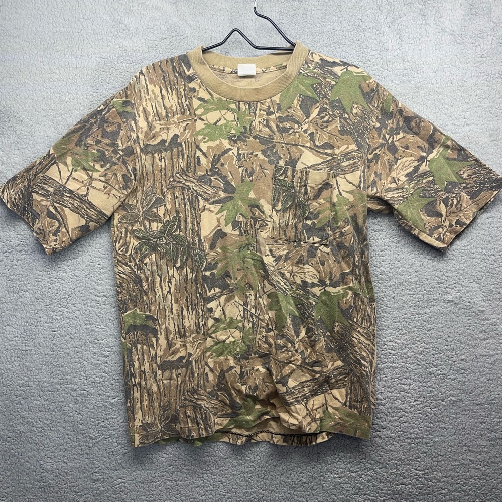 Vintage Libertee’s Real Tree camouflage t-shirt - size large camo shirt